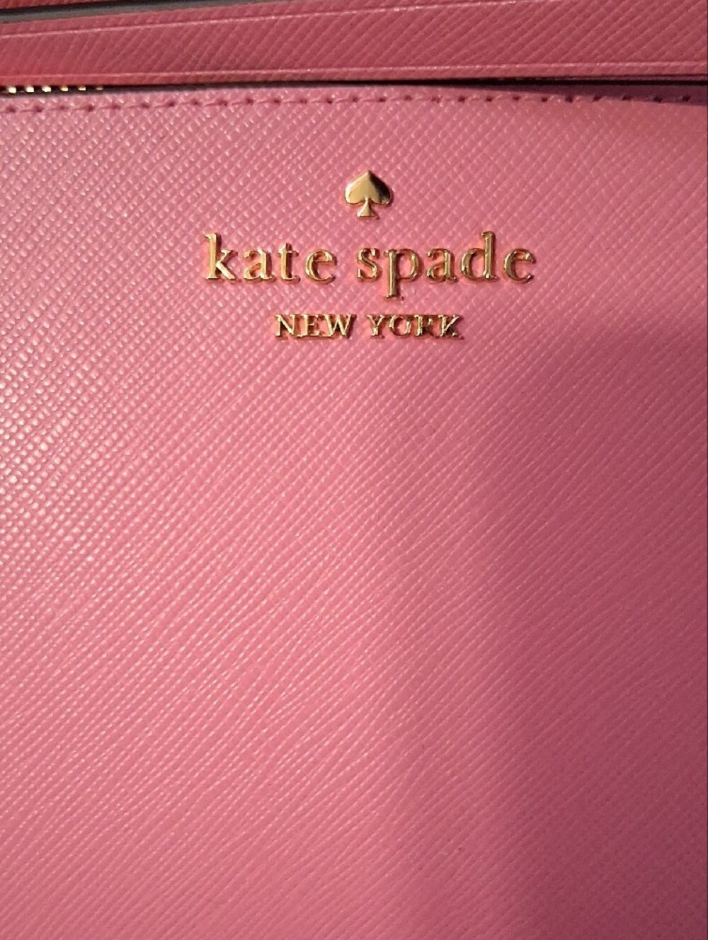 kate spade Pink Saffiano Wristlet Clutch.NWOT - Picture 2 of 10